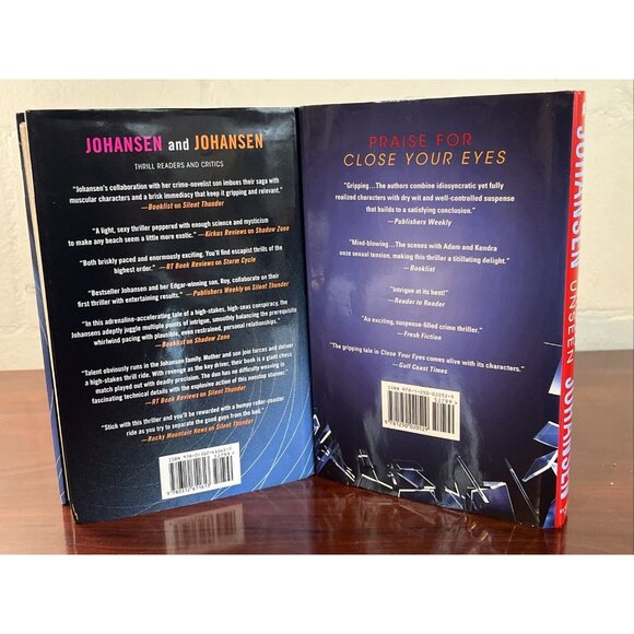 Iris & Roy Johansen Kendra Michaels Series Lot Of 2 Hardcover 1st Edition Books - Picture 3 of 13